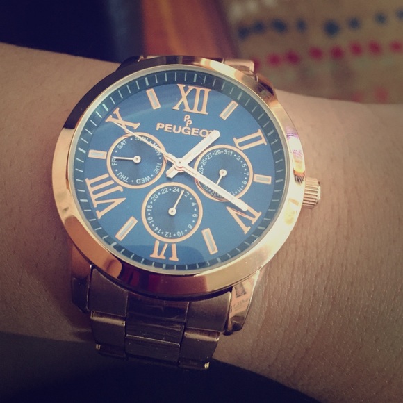 🔴SOLD Peugeot Rose Gold Watch