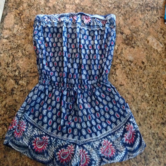 Wet seal romper
