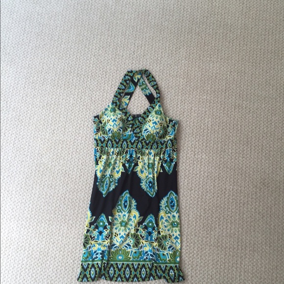 INC cross-backed sundress