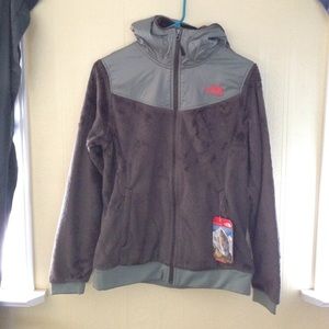 Taupe green women's oso hoodie size medium