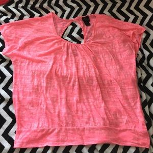 Flowy hot pink top