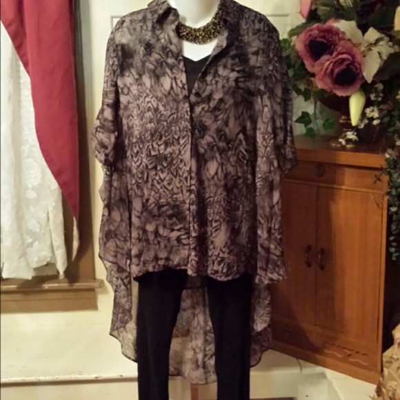 🌹SALE🌹NENE BY NENE LEAKES GEORGETOWN BLOUSE