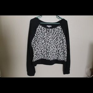 Aeropostal cheetah print pullover
