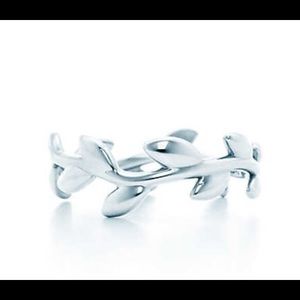 PALOMA PICASSO STERLING SILVER OLIVE LEAF RING
