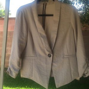 Khaki blazer
