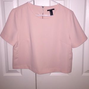 Pink Crop Top