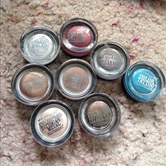 Maybelline Color Tattoo Bundle (gotta go!)