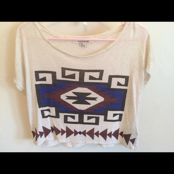 Indian tribal crop top