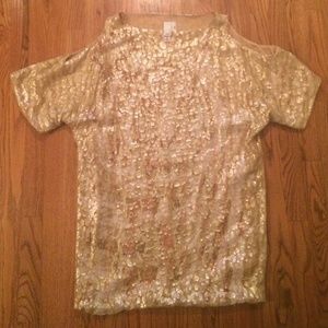 Womens off the shoulder gold dress
