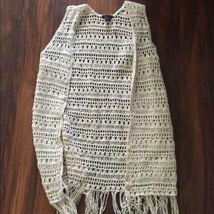 Crochet vest