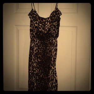 Cheetah print dress