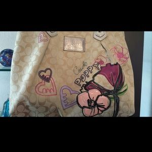 Coach Poppy tote