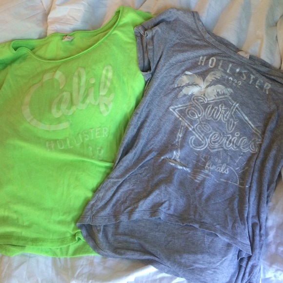 Hollister tee shirt bundle! *read description *