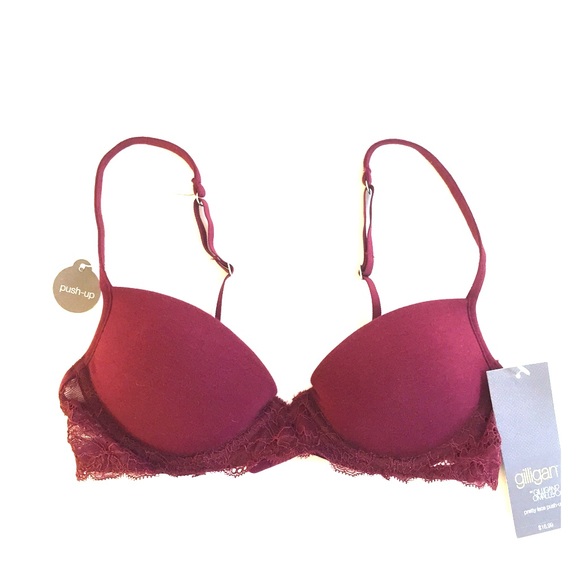 Lace T-Shirt Push Up Bra