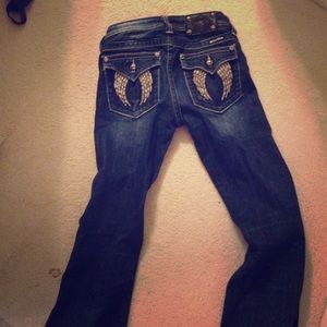 Dark wash Miss Me jeans