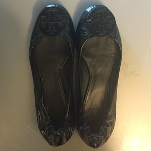 Black Tory Burch flats