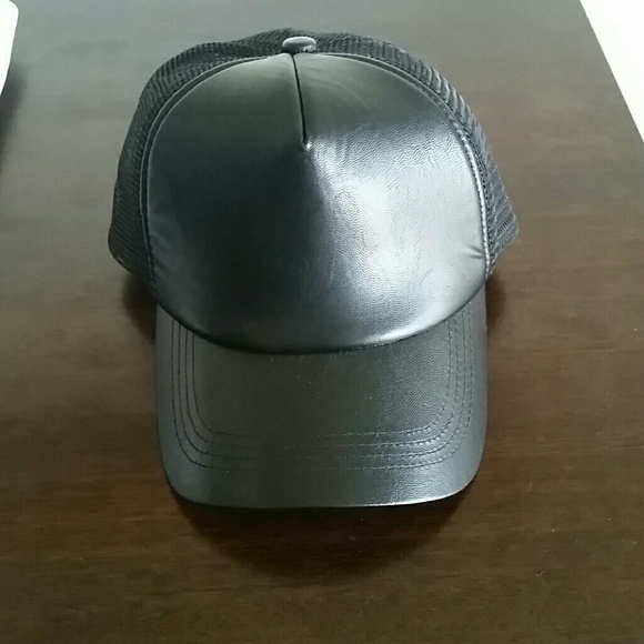 River Island leather hat