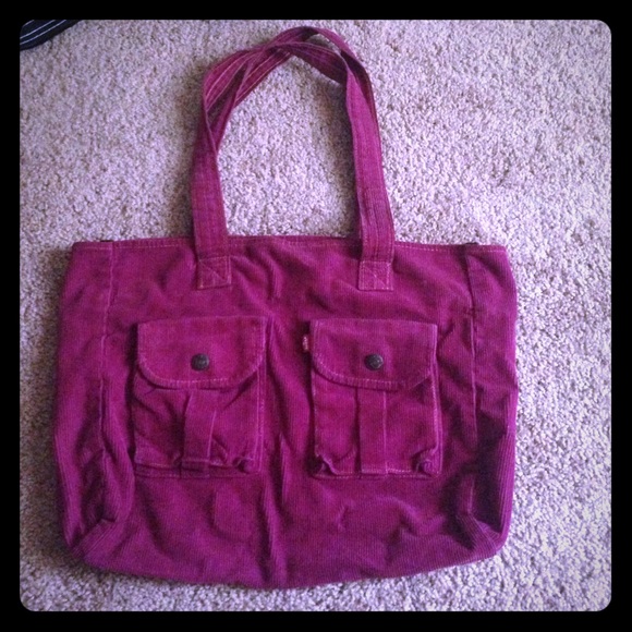 Small magenta tote
