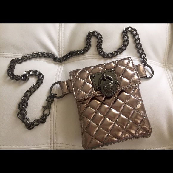 Authentic Michael Kors waist fanny pack belt