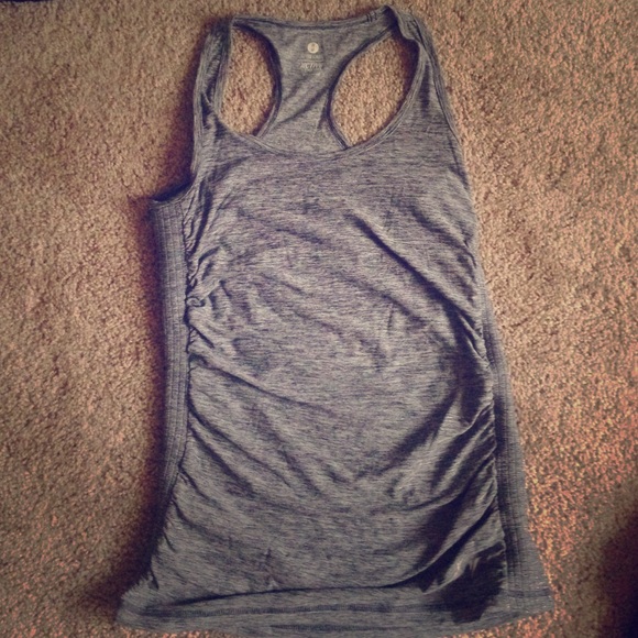 Athletic racer back shirt