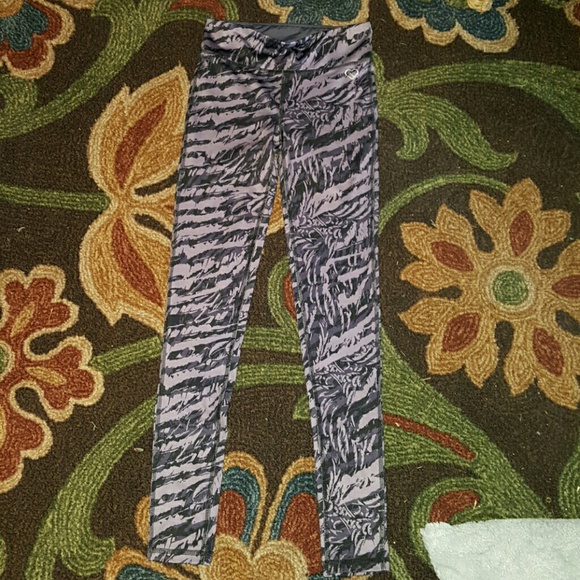 Aeropostale leggings dark purple and light purple