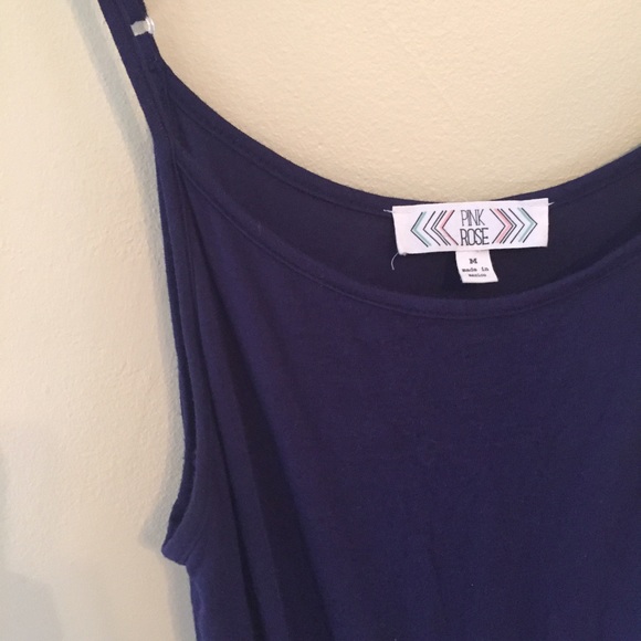 Navy Blue Maxi Dress