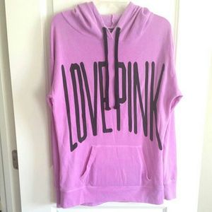 Victoria's Secret Love Pink Purple Hoodie (XS)
