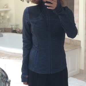 Lululemon athletic blue zipup