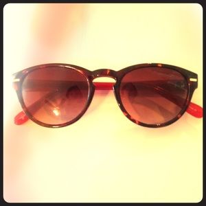 Tortoise shell/Red Sunglasses 👓 Make Me An Offer!