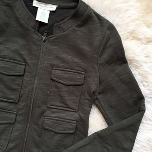 Urban Outfitters Olive Green Military Jacket