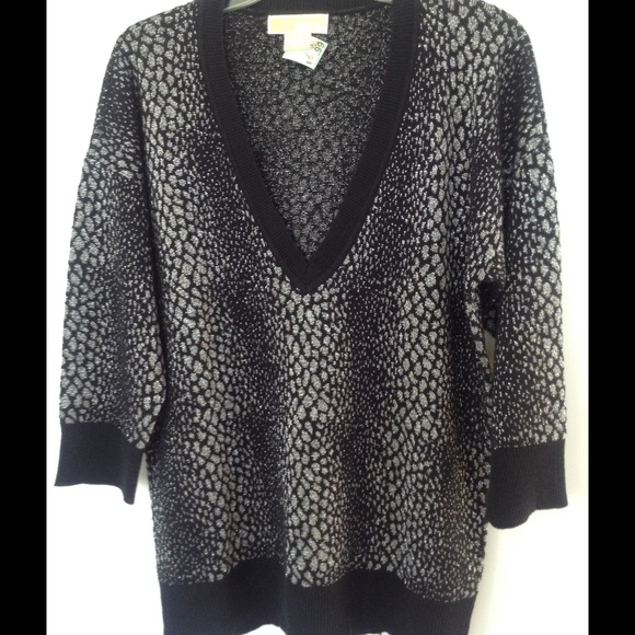 Michael Kors V-neck sweater.