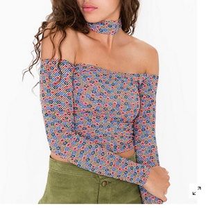 American apparel crop top.