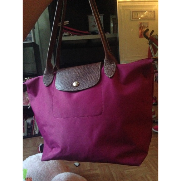 Pink Long Champ Bag
