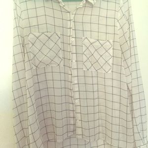 Button up chiffon