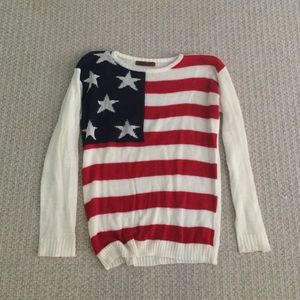 American flag sweater 🇺🇸