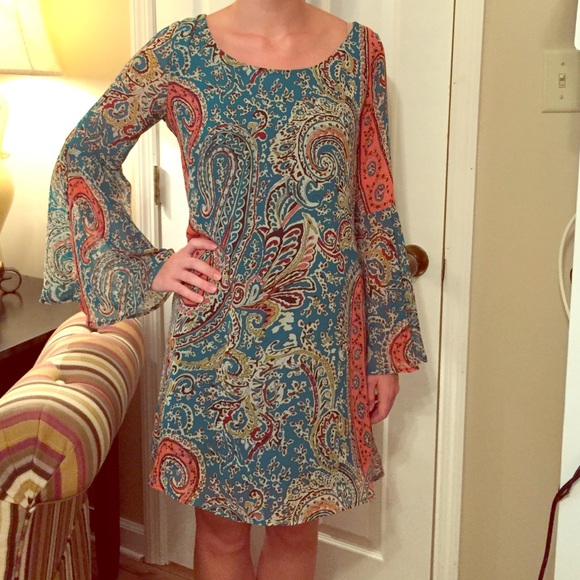 Colorful Paisley Dress