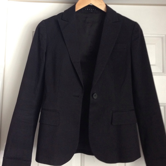 Black theory blazer, size 00