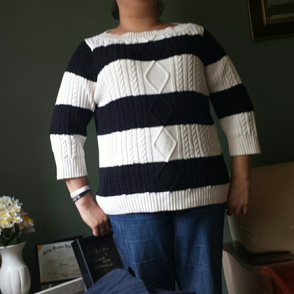 Heavy knit sweater