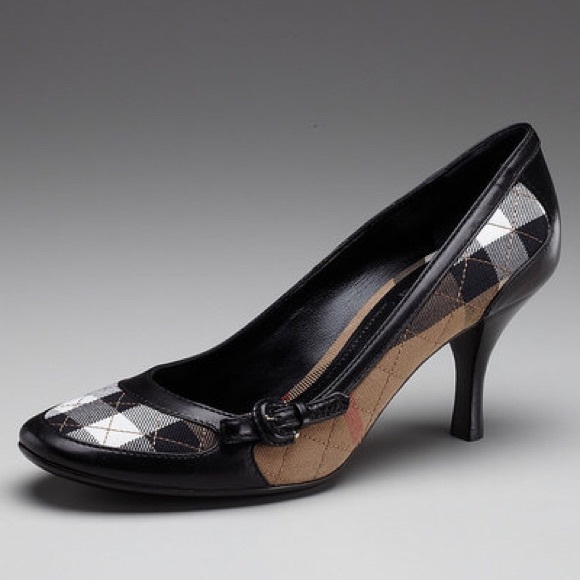 Burberry Shoes - Burberry Quilted Check Pump Burberry Shoes - Burberry Quilted Check Pump