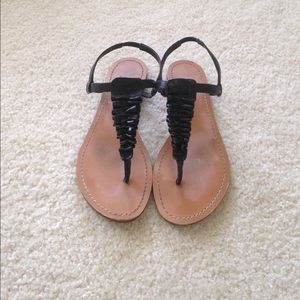 Cute black sandal