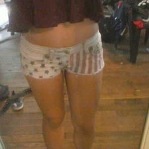 american flag shorts