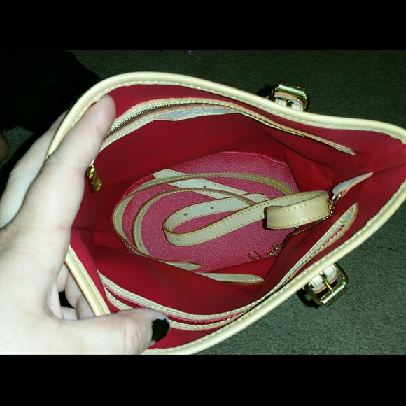 Authentic Louis Vuitton Cherry Bucket Brown Tote - Picture 2 of 3