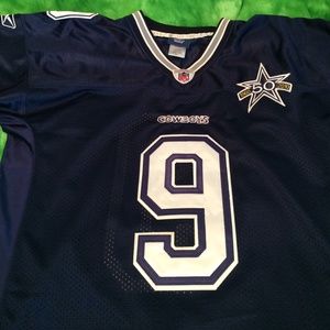 NFL cowboys jersey: tony romo #9 mens