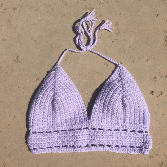 Crochet bralette