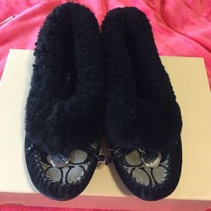 Coach winter shoes.