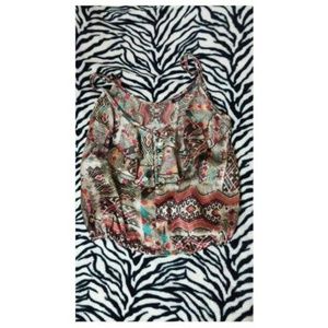 Tribal Print Tank Top