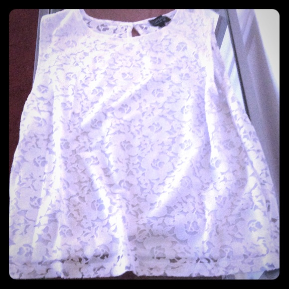 Lace tank