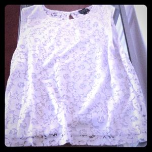 Lace tank