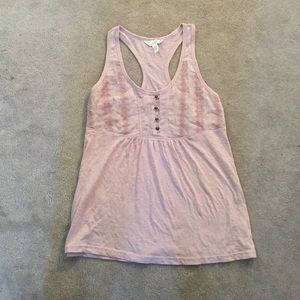 Light purple loose top