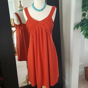 Orange Summer Dress